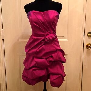 Formal Dress, pink tufted #24